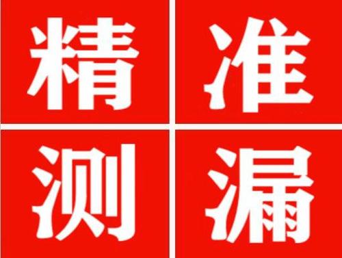 晴隆尚嘉漏水精准查找
